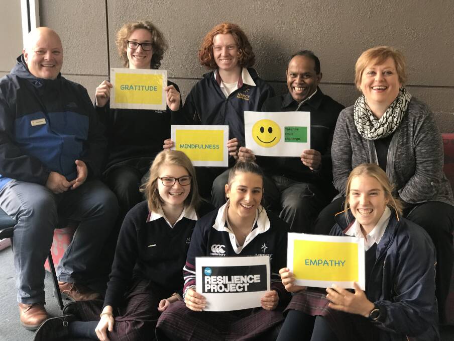 Important message: Mercy Regional Colllege staff and students are looking forward to The Resilience Project's Camperdown visit. The free community session on August 21 is sponsored by Mercy Regional College and St Patrick's Primary School.