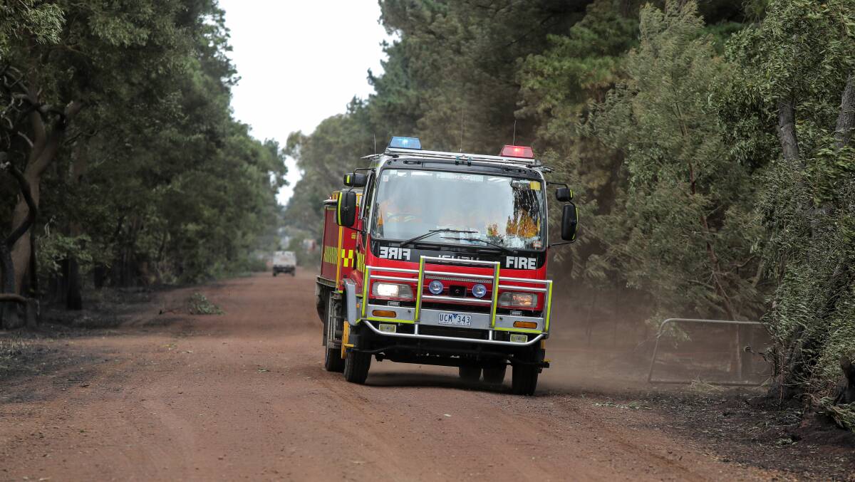 Recovery: The Moyne Shire has a municipal operations co-ordination centre with staff answering calls for assistance from fire affected residents. Picture: Rob Gunstone