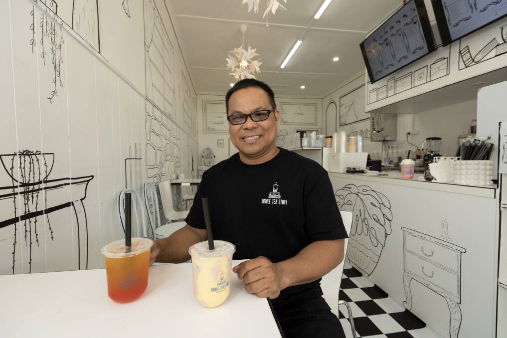 Bubble Tea Story has opened in the former Warrnambool Seafoods fish and chip shop in Liebig Street. Picture by Sean McKenna