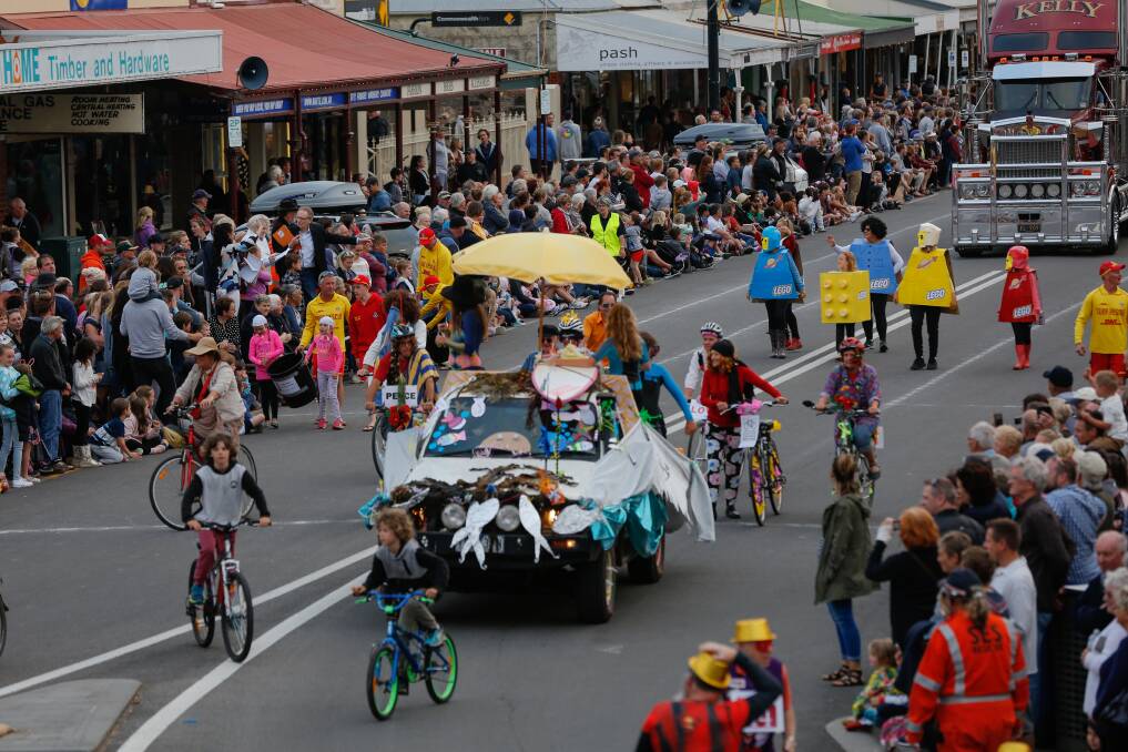 Community: Plans for this year's Moyneyana Festival's New Years Eve street parade are in full swing with about 40 floats expected to feature in the popular event. 