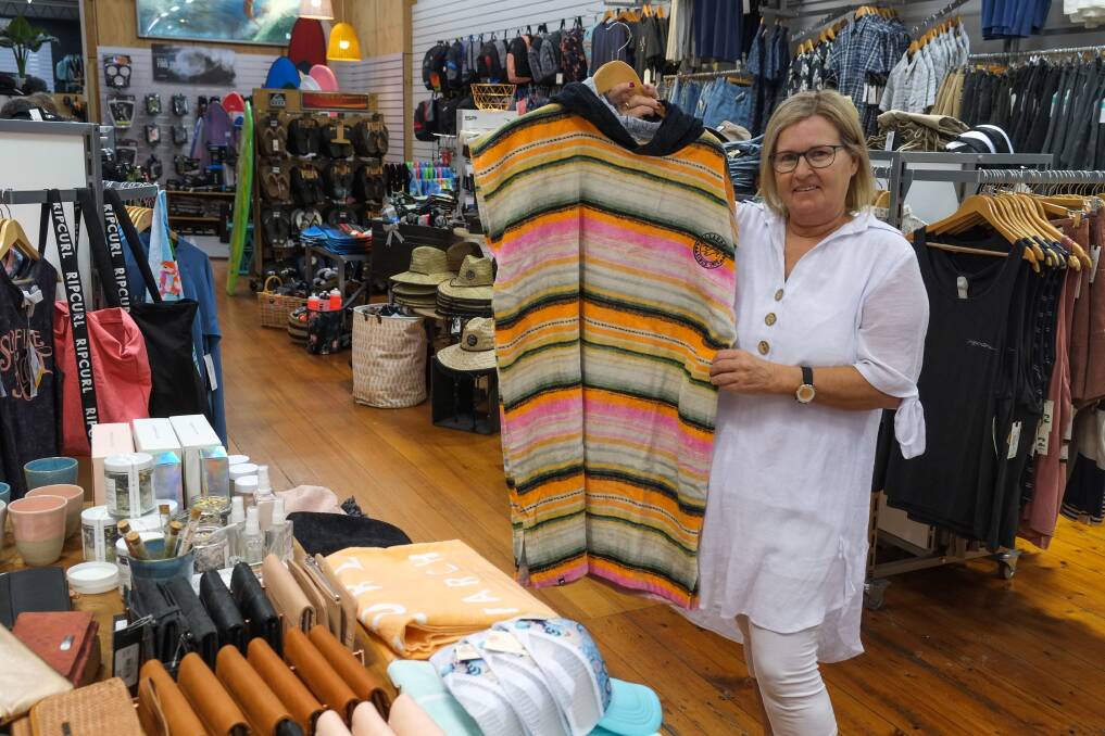 Change of pace: Surf Co Warrnambool owner Raelene Ponting has sold the business with new owners to take over the store from May 1. Picture: Rob Gunstone

