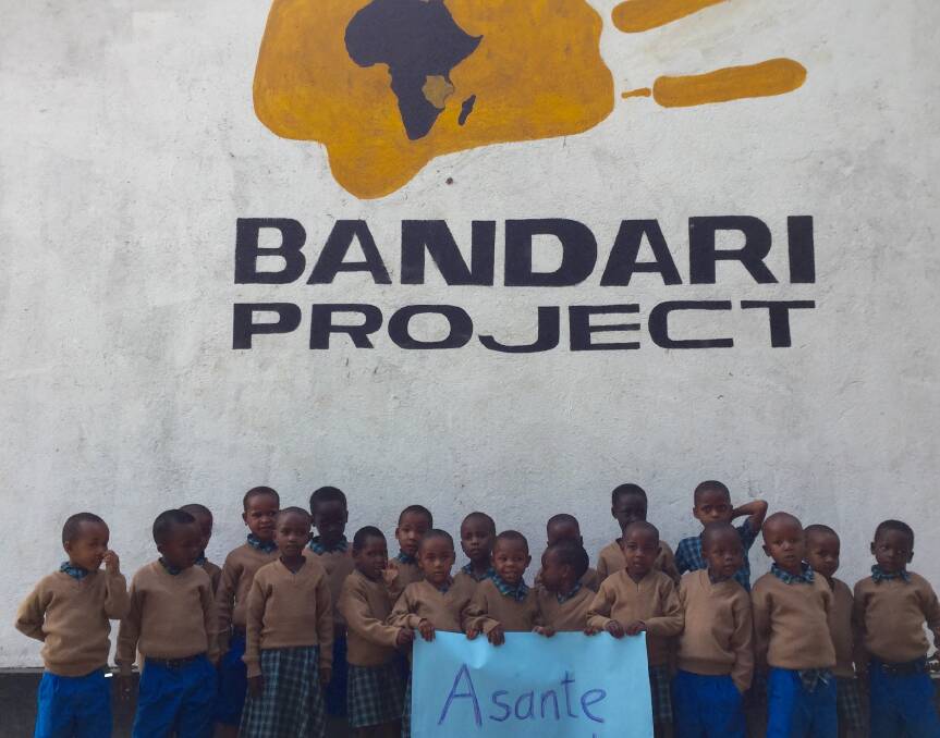 Learning: Bandari School children have embraced the opportunity to gain an education thanks to passionate south-west residents. 