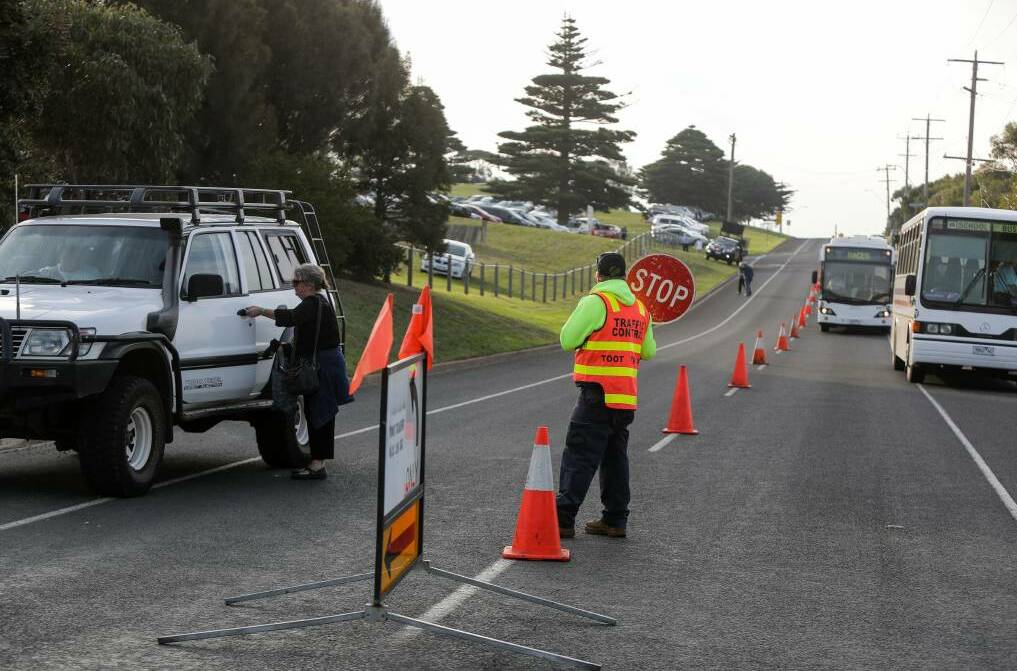 Changed: Grafton Road will become one-way to traffic from 2pm on all three days of the May Racing Carnival in a bid to improve safety as patrons exit the course. 