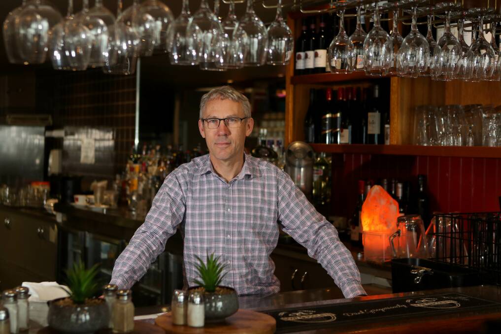 Warrnambool's Images Restaurant owner Jonathan Dodwell is preparing for a busy long weekend with bookings from diners "coming in thick and fast".