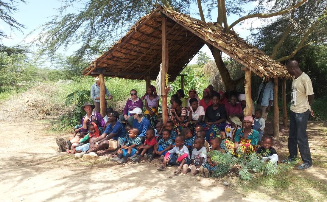 Generous: The Bandari School students in Tanzania will welcome a new group of volunteers later this month. This is the second trip by south-west volunteers this year, with another visit planned in early 2018.