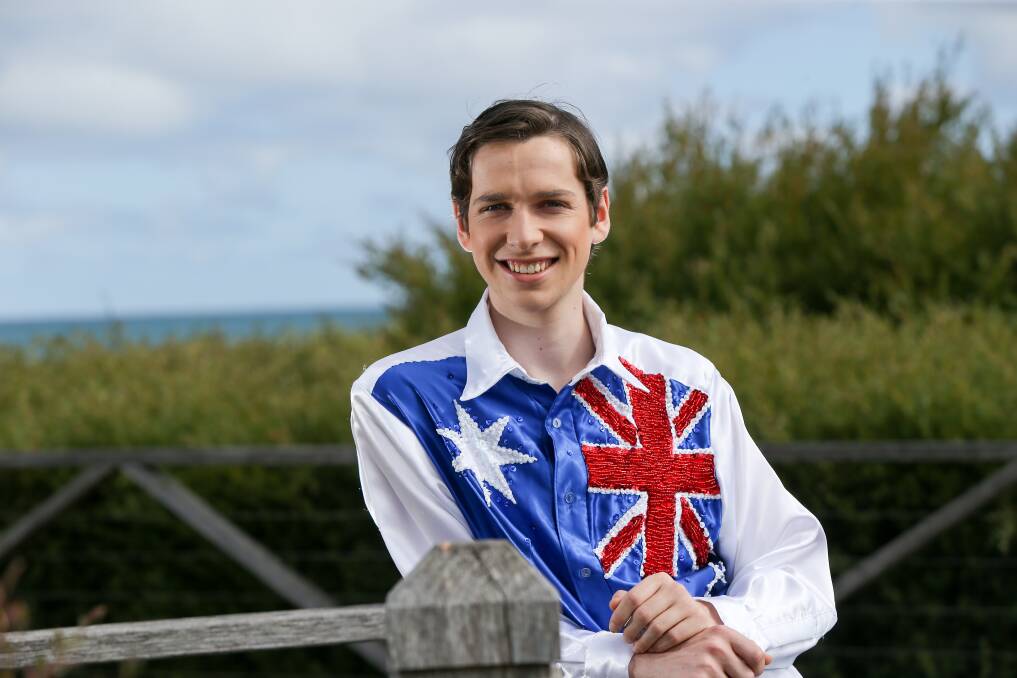 When my baby: Holiday actor Demby McKenzie is thrilled to play the role of Peter Allen in The Boy from Oz at the Lighthouse Theatre from Janaury 9. Picture: Michael Chambers