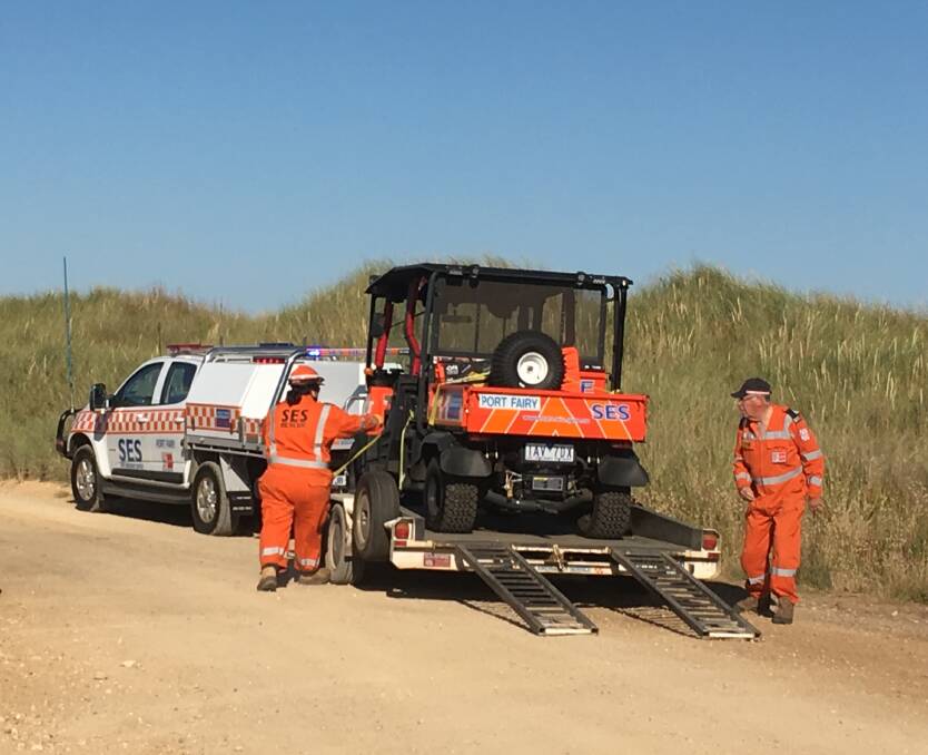 Response: The Port Fairy SES will have their all terrain vehicle on display as part of a South West Emergency Services display on Saturday in Warrnambool.