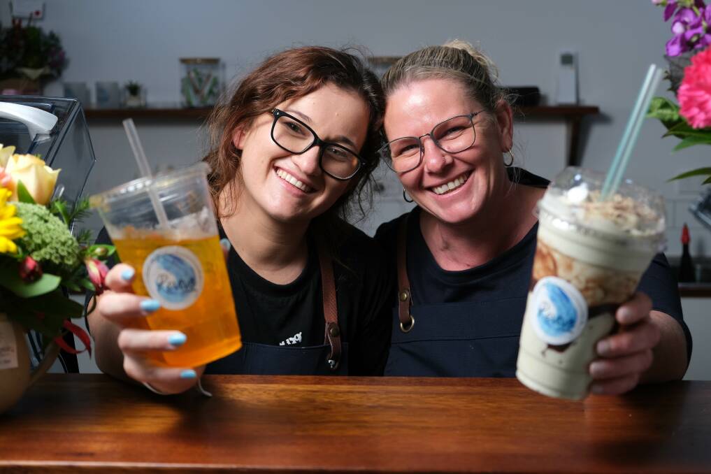 Tasty: Nourish Nutrition Studio owners Deanna O'Keefe and Wanita Horan said the response to their new venture has been really positive. Picture: Chris Doheny