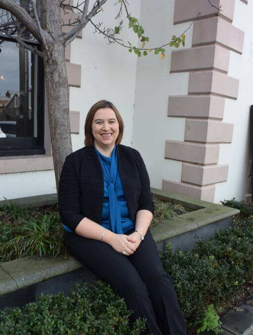 Vision: Port Fairy resident Kirrilee Nield will stand for election on the Moyne Shire council. She hopes to provide a voice for residents. Picture: Madeleine McNeil 