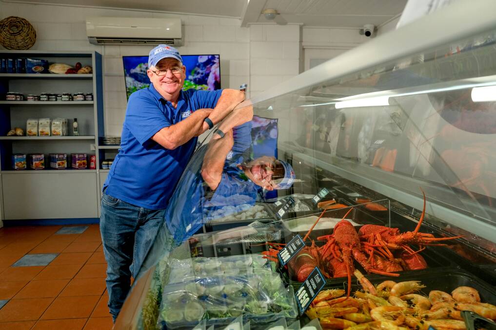 Allfresh Seafood manager Michael Murphy is gearing up for a busy day on Thursday as customers stock up on fish ahead of Good Friday. Pictures: Chris Doheny