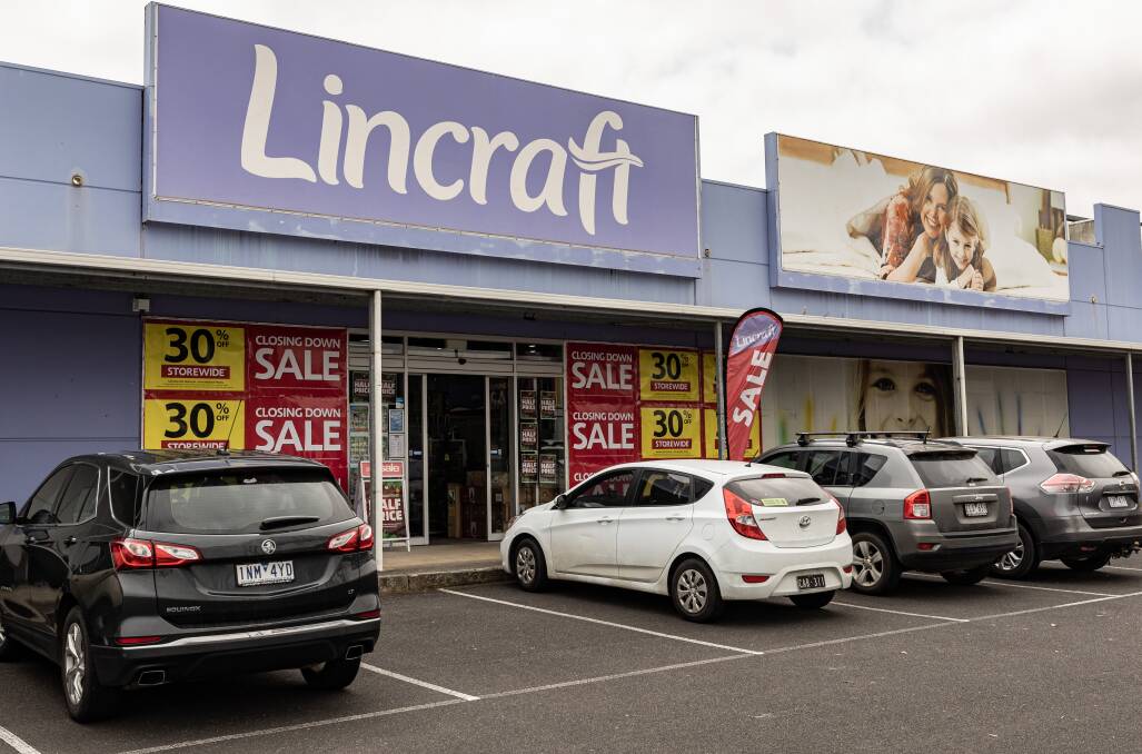 Warrnambool's Lincraft store will close in the coming weeks. Picture by Sean McKenna