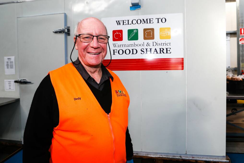 Rapt: Warrnambool and District Food Share chief executive officer Dedy Friebe thanked the community for its donations as part of the charity's annual appeal week, held last week. More than $30,000 was raised through corporate and personal donations. 