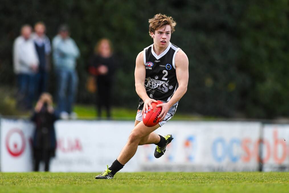 KICKING ON: Former Greater Western Victorian Rebels footballer Matt Schnerring hopes his TAC Cup experience will help him transition into VFL ranks in 2019.