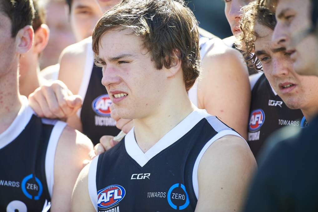 LOOKING FORWARD: Matt Schnerring hopes his time in the TAC Cup will help him transition to the VFL. Picture: Luka Kauzlaric 