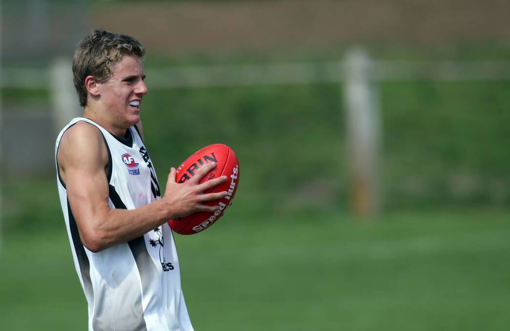 THROWBACK: Tom Schnerring played for TAC Cup club Greater Western Victoria Rebels in 2014. 