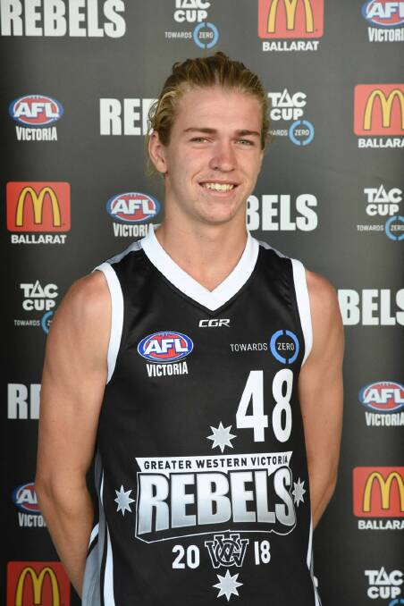 HOP INTO IT: Hamilton Kangaroos utility James Cleaver will make his TAC Cup debut for Greater Western Victoria Rebels on Sunday. Picture: GWV Rebels