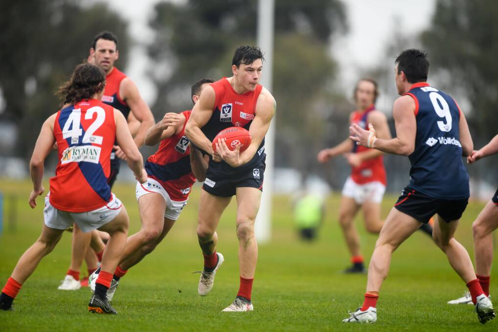 COMING HOME: Ex-Melbourne footballer Dion Johnstone has chosen North Warrnambool Eagles - his former club - as his affiliated side in 2019. He will play for VFL club Port Melbourne. 