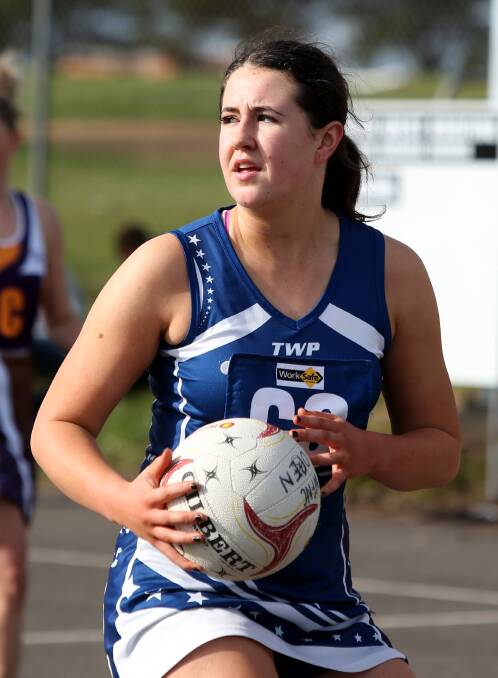 STEPPING UP: Warrnambool teenager Taylah Antonio is relishing the chance to play two games per weekend - open and 17 and under - for the Hampden league club. Picture: Amy Paton