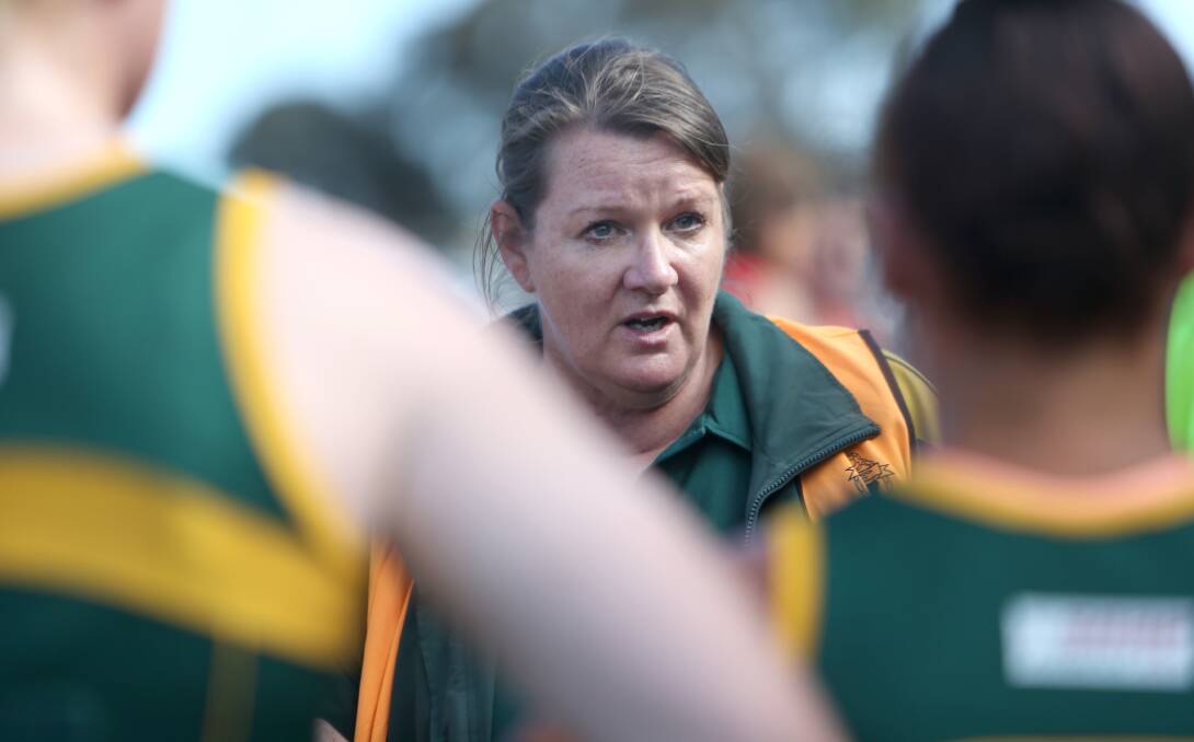 FORGING ON: Bloods coach Lisa Arundell is 'under no illusions'.