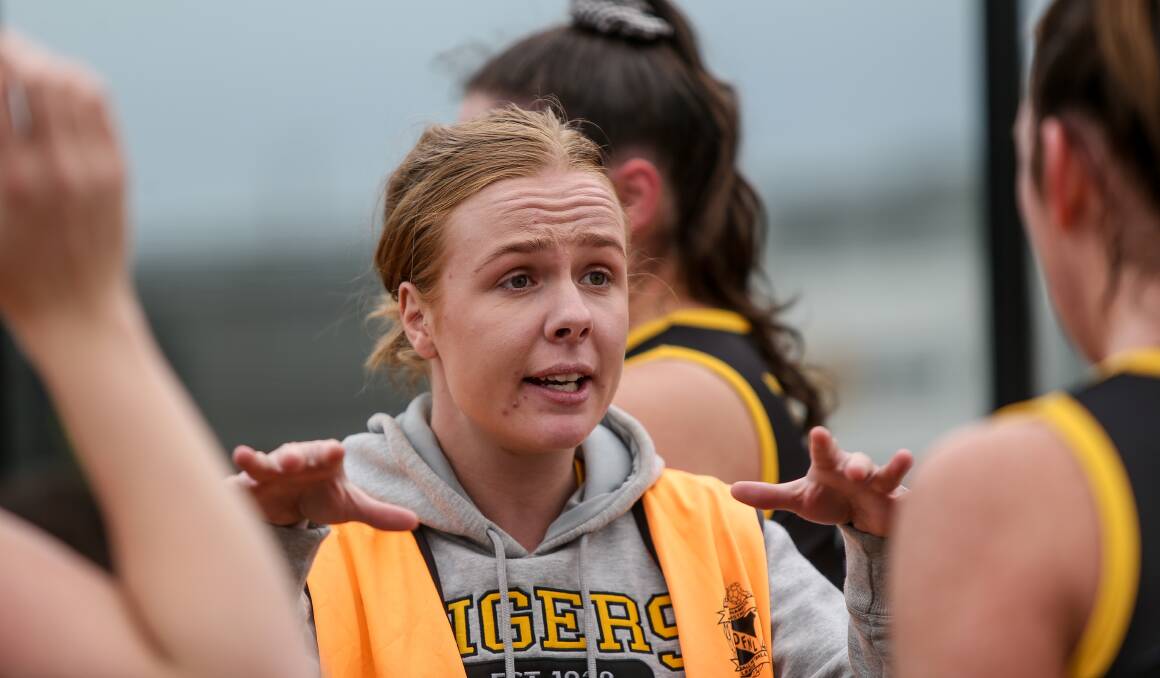 ONE TO GO: Merrivale coach Carly Peake is hoping to lead the Tigers to the A grade premiership on Saturday. Picture: Anthony Brady 
