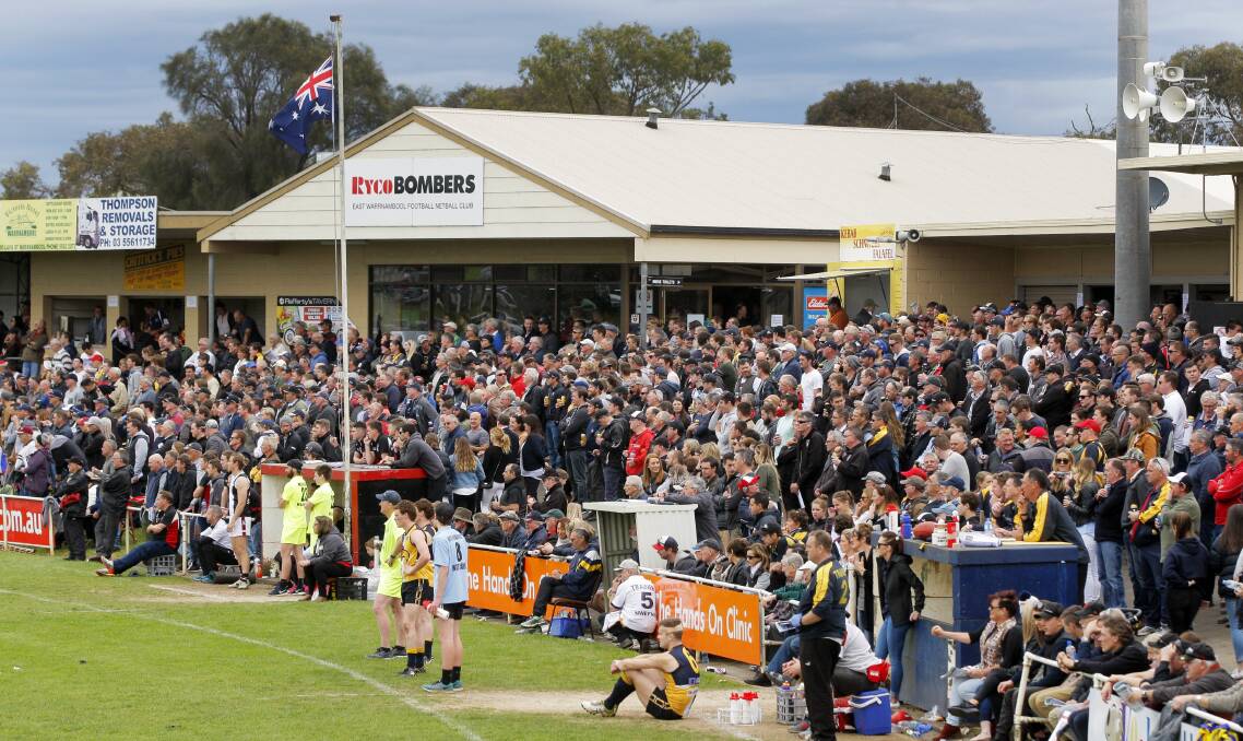 HOME OF FOOTBALL: Fans flocked to Reid Oval to watch the 2016 Hampden Football Netball League grand finals in September. Picture: Rob Gunstone