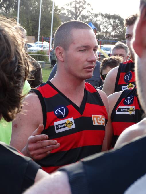 BEST: Penshurst's Justin Eales enjoyed a standout season for the Bombers. 