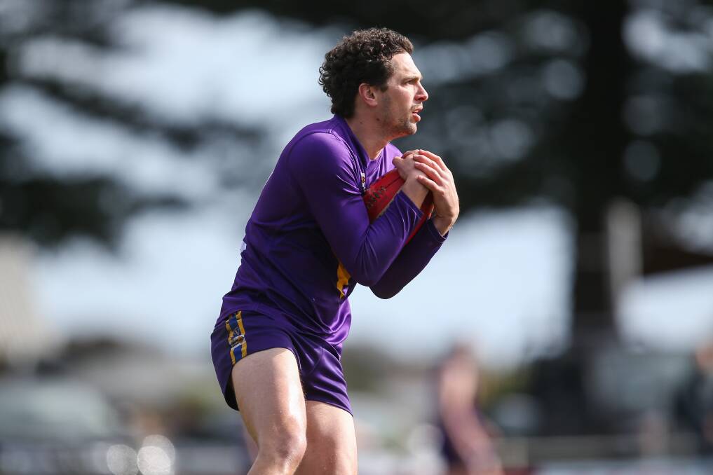 IMPORTANT: Port Fairy defender Sam Rudolph and his Seagulls teammates are chasing a week off come finals. Picture: Morgan Hancock