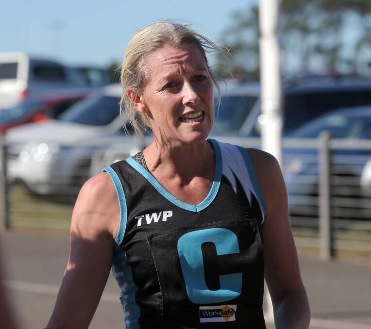 HAPPY COACH: Kolora-Noorat mentor Faye Clark was pleased with the Power's final term against the Lions on Saturday.