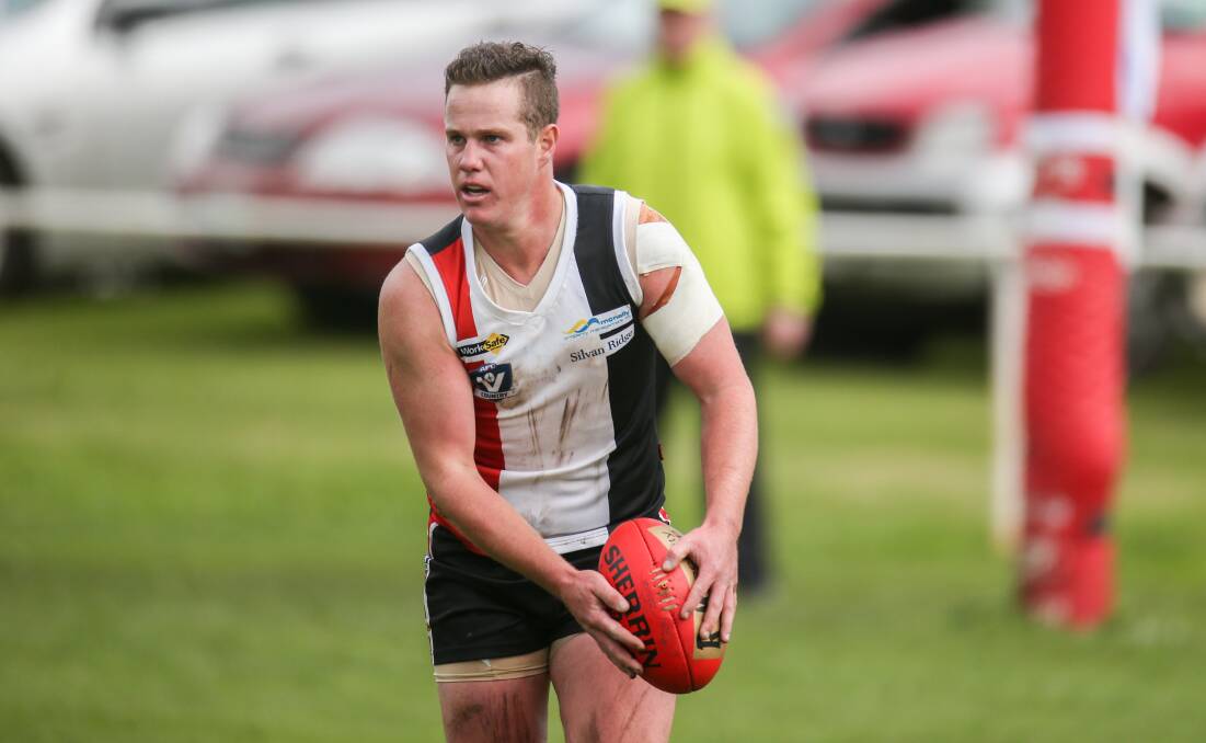 BIG ROLE: Liam Hoy slotted three goals for Koroit in its win over North Warrnambool Eagles on Saturday.