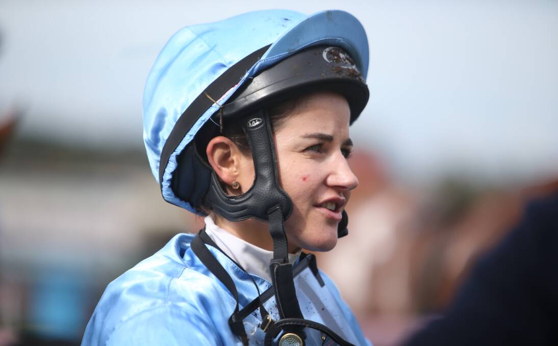BACK IN WINNERS' STABLES: Michelle Payne scored her first win since a serious race fall in May when she saluted at Coleraine on Sunday. Picture: Amy Paton