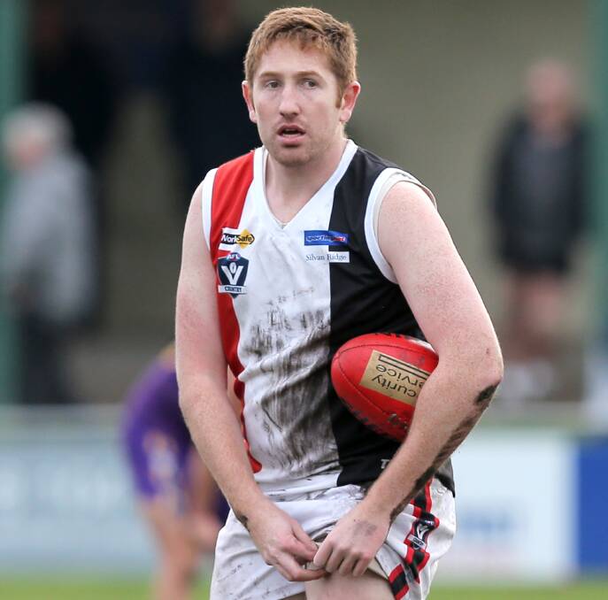 IN THE HUNT: Koroit utility Marcus Darmody could return to face North Warrnambool Eagles in the Hampden league grand final at Reid Oval on Saturday. Picture: Rob Gunstone