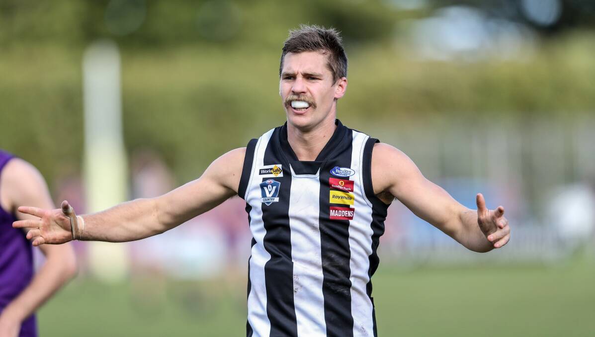 HOME SWEET HOME: Luke Mahony's return to Camperdown has coincided with the Magpies' form spike. Picture: Christine Ansorge