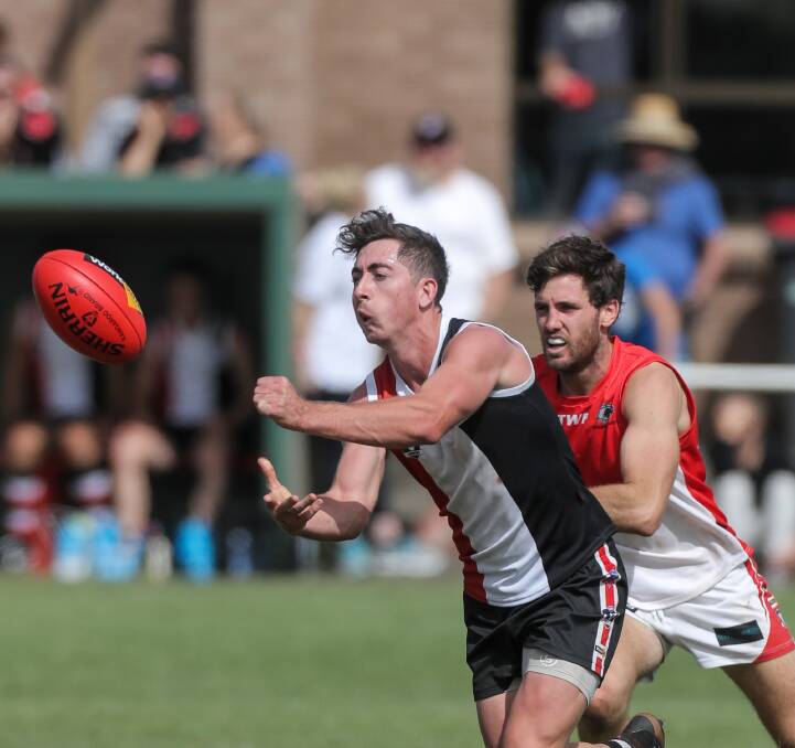 UNHERALDED: Koroit footballer Taylor Mulraney could win the 2018 Maskell Medal, according to North Warrnambool Eagles coach Graeme Twaddle. Picture: Rob Gunstone
