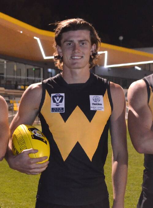 TIGER STRIPES: Portland export Keegan Gray has signed a contract extension with VFL club Werribee. 