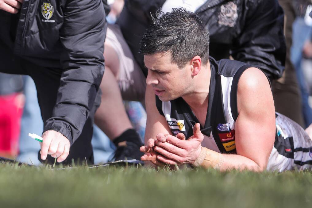 PLANNING: Camperdown coach Phil Carse says the Magpies are ready for the two-hour trek to Portland for the second semi-final against Koroit. Picture: Morgan Hancock
