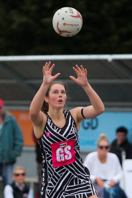 NEW CHALLENGE: Cobden's Emily Finch, pictured playing for Camperdown last season, wants to make an impact for her new club. Picture: Morgan Hancock