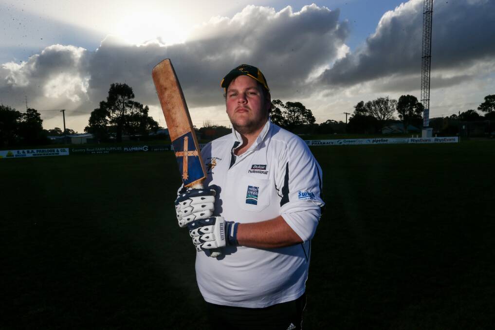 BEST YET: Mailors Flat captain Lachlan Boyle produced his best effort with the bat for his new club on Saturday, making 78. Picture: Morgan Hancock 