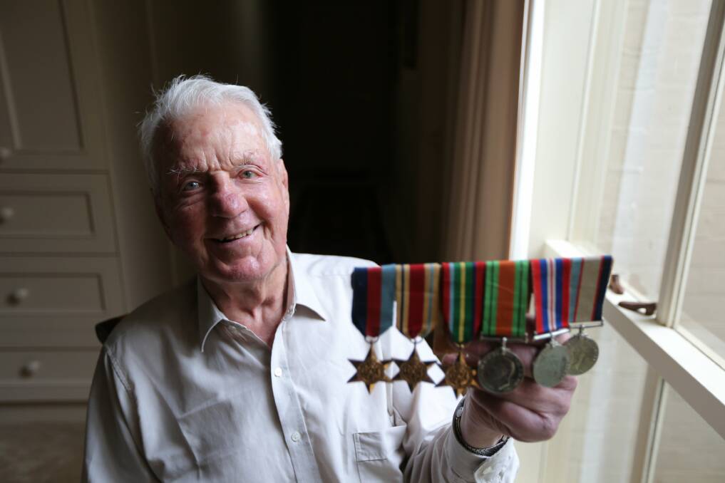 NATIONAL TREASURE: John 'Jack' Bullen served Australia during World War II. He returned from the Battle of Alamien which was a furious and savage battle.