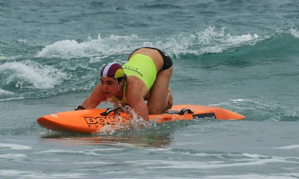 CAREER-HIGH: Warrnambool teenager Brayden Casamento collected silver at the Australian Lifesaving Championships for his efforts in the under-19 board competition.