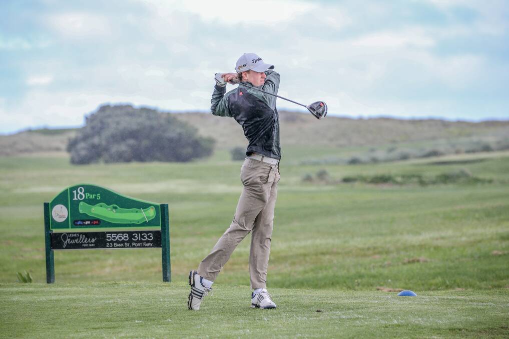 TOP FORM: Warrnambool-based golfer Noah Best has made his third Victorian team. Picture: Christine Ansorge