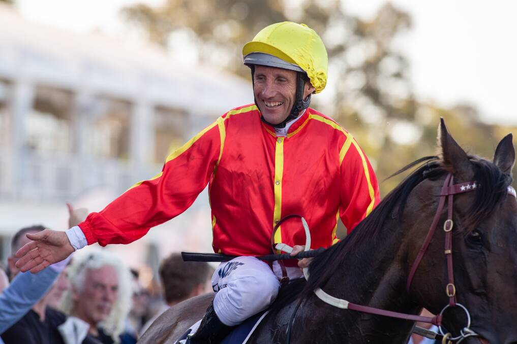 HIGH HOPES: Melbourne Cup-winning jockey Damien Oliver will ride Warrnambool trainer Jarrod McLean's Trap For Fools at Ascot on Saturday. Picture: AAP
