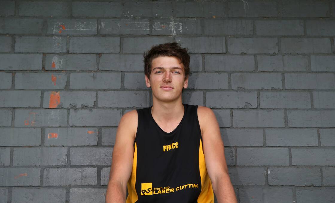 RUNNING MACHINE: Portland's Lochie Huppatz was one of North Ballarat Rebels' best performers at the TAC Cup testing day. Picture: Amy Paton