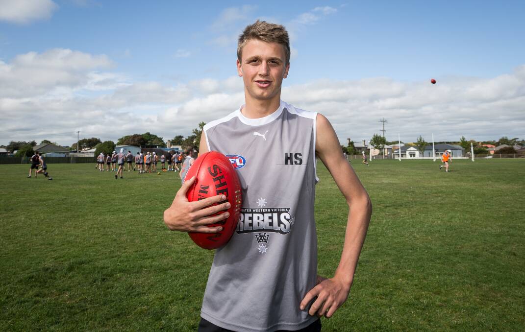 FIRST TASTE: Camperdown has given Hamish Sinnott, who is still eligible for under 16s, a senior debut. He will play against South Warrnambool at Leura Oval on Saturday. 