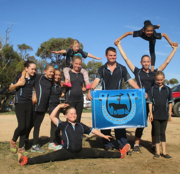JUMPING FOR JOY: South West competitors produced strong results at the national vaulting championships in South Australia at the weekend.