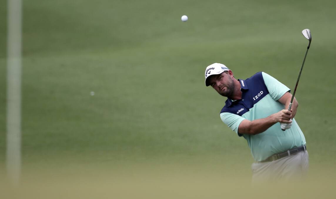 DOUBLE CHANCE: Warrnambool export Marc Leishman will compete at the World Cup of Golf and Australian PGA during a whirlwind trip home from the United States. Picture: AP 