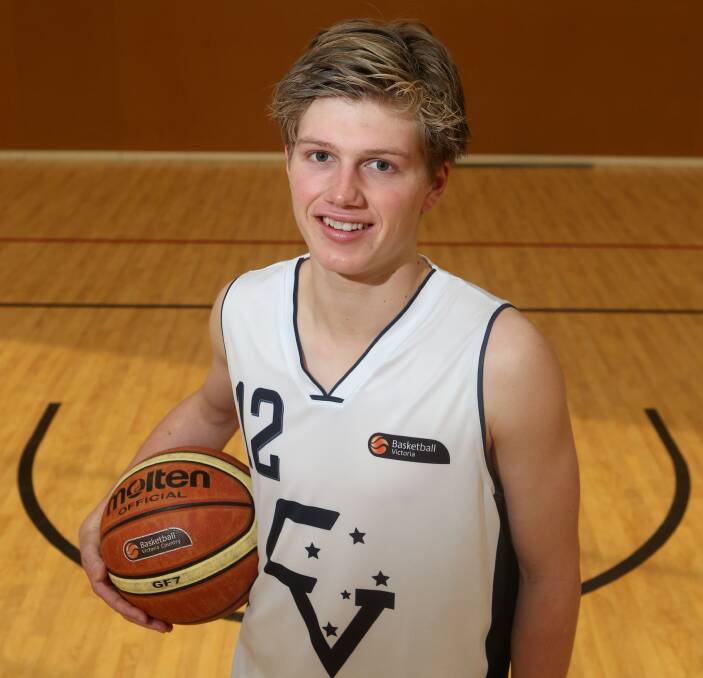 TALENTED TEEN: Warrnambool basketballer Jay Rantall is among a select group of Victorian players invited to an Australian development camp. Picture: Amy Paton