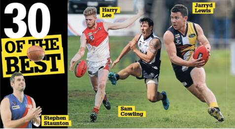 ELITE: Terang Mortlake, South Warrnambool, Warrnambool and North Warrnambool Eagles are hoping these four players can fire in 2018.