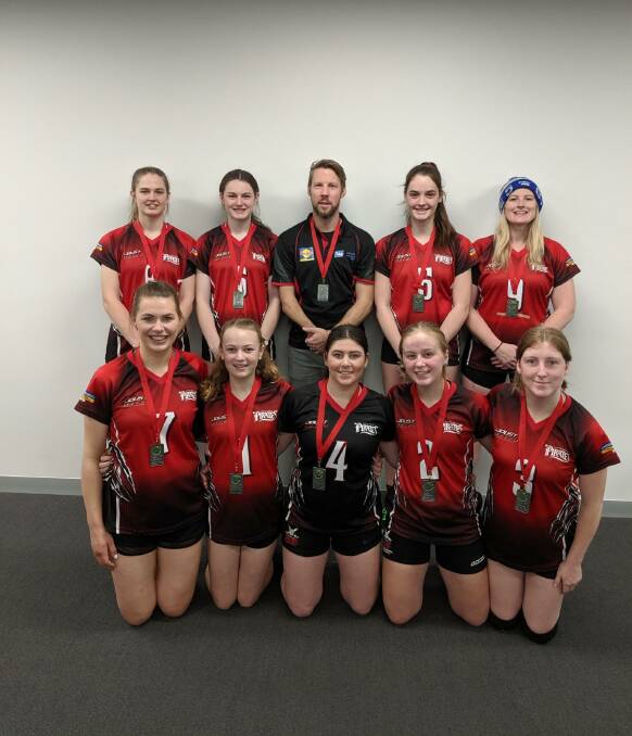 SILVER: South West Pirates' women finished second in division two in Bendigo.