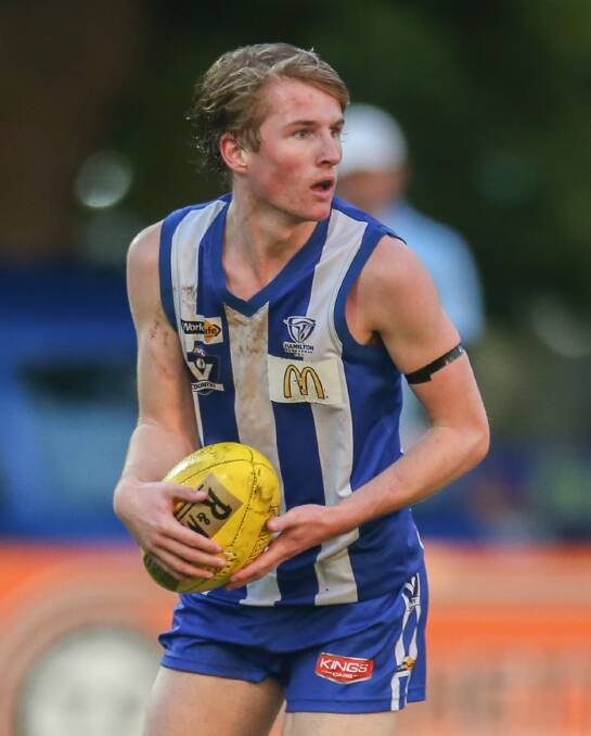 EMERGING: Sean Barnes is one of the Roos' emerging teenagers. Picture: Amy Paton