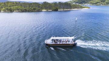 Broken Bay Pearl Farm boat tour on the Hawkesbury River. Picture supplied.